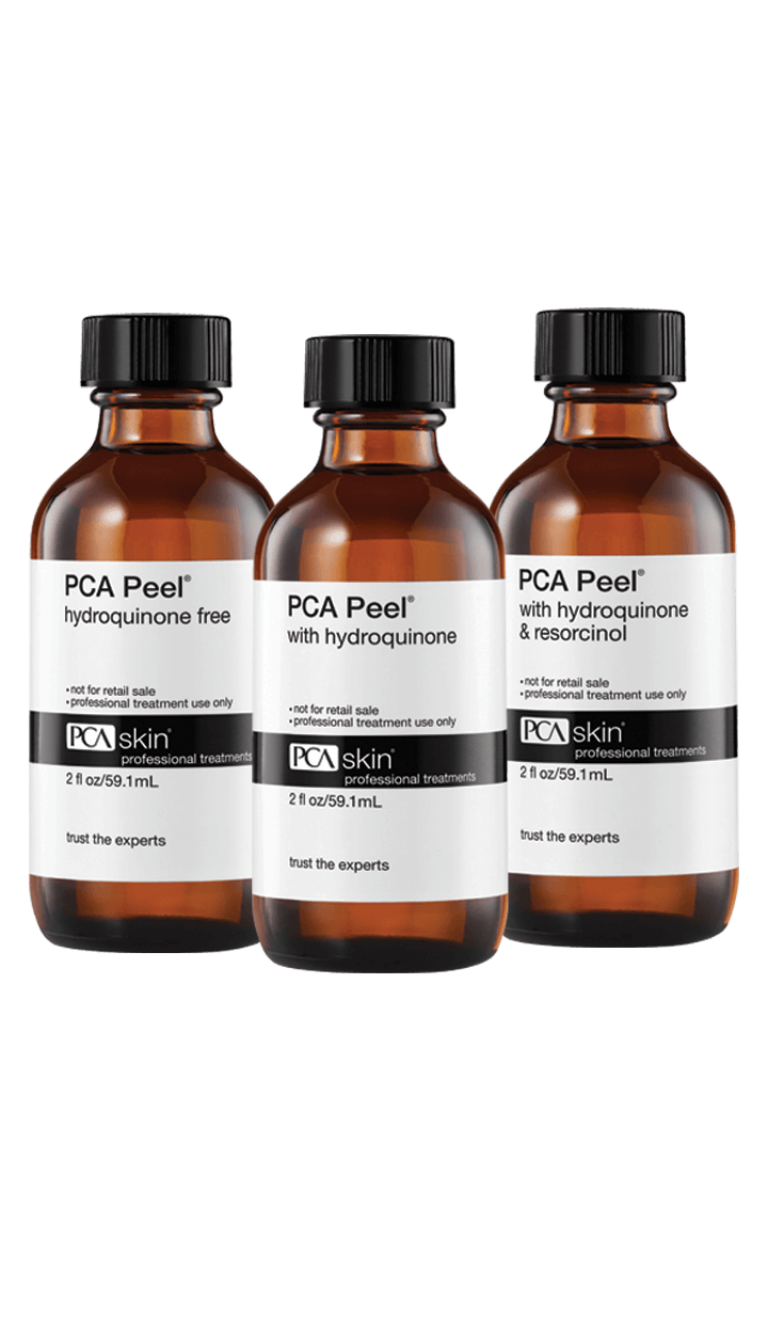 PCA Peel® treatments (3 bottles of 2 fl oz/59.1mL each)